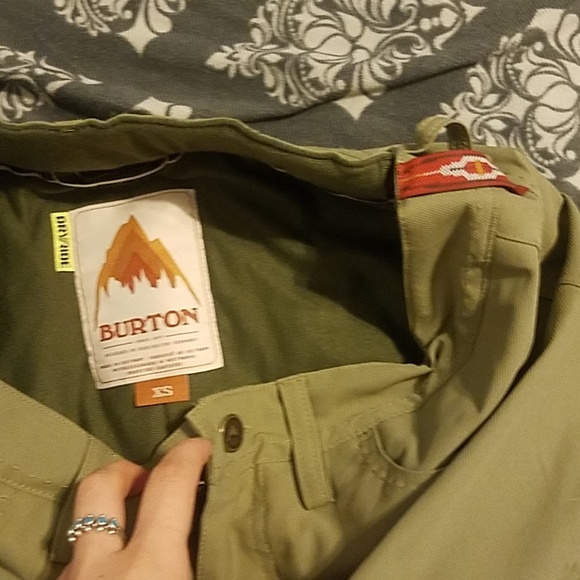 Burton Pants & Jumpsuits Burton Snow Pants Green Poshmark